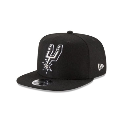 San Antonio Spurs Gorra | New Era NBA High Crown 9fifty Snapback Cap Mexico - Negros